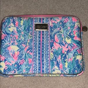NWOT Lilly lap top case 15inch